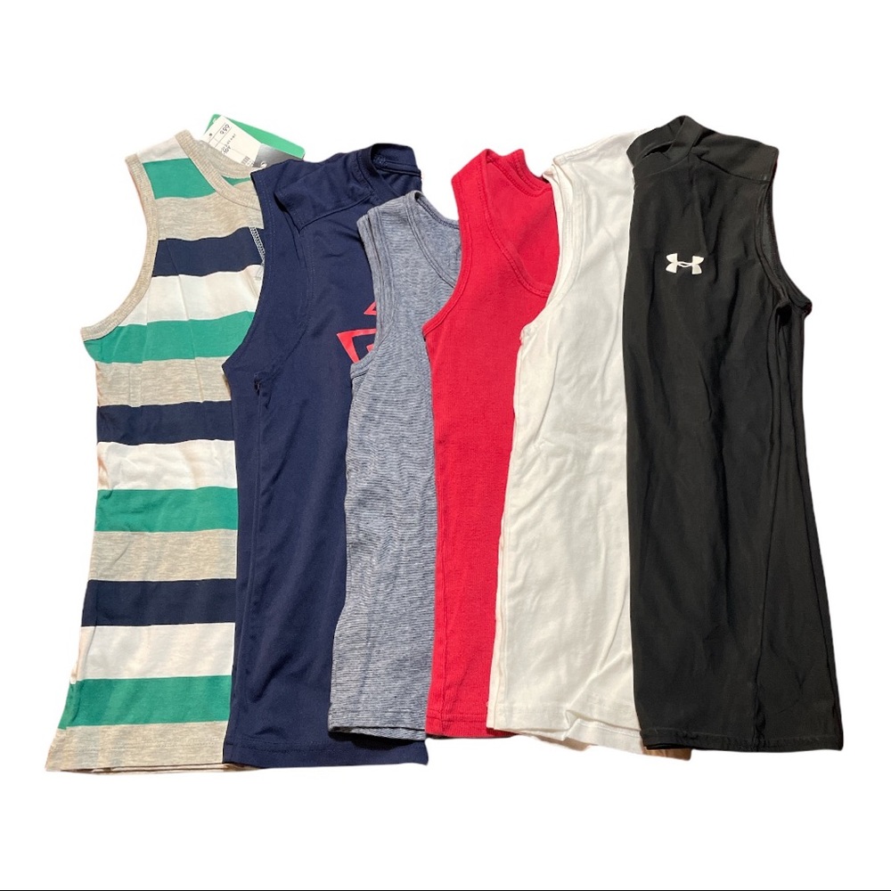$ale! Lot A- 6 Boys Shirts Size 8-12